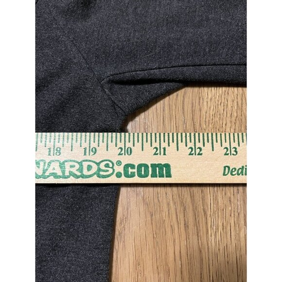 J.‎ Jill Sweater Women Grey Open Front Long Sleeve Pockets Size Medium Classic - Picture 4 of 9